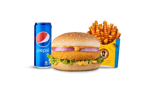 Veg United States of Punjab Burger Combo