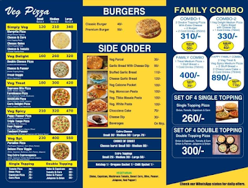 Chetan Pizza Cafe menu 