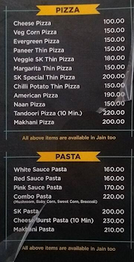 Shreekrishna Pizza, Pasta menu 3