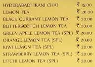 Hyderabadi Irani Chai menu 3