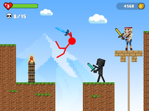 Screenshot Stick-man Battle - Craft World