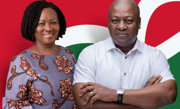 Prof Jane Naana Opoku-Agyemang is partnering with John Mahama, Ghana's former president who is seeking a second term