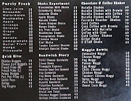 The Carnival House menu 1