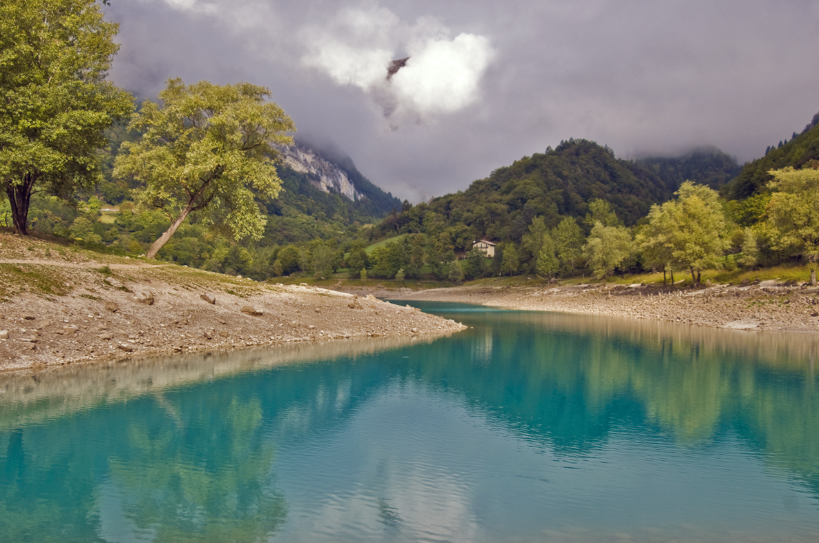 Lago di montagna di Croatti Carlo