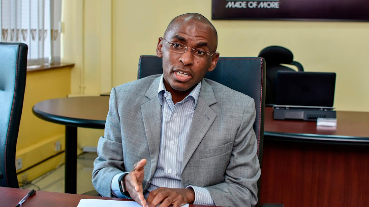 Safaricom CEO Peter Ndegwa.