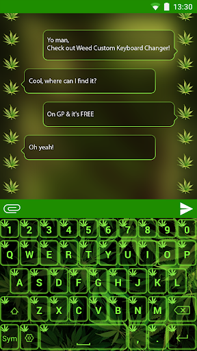 Weed Custom Keyboard Changer