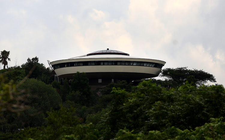 For R50,000 you could live in the UFO House on the top of the hill.