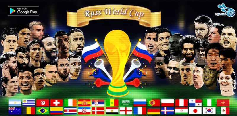 Russ World Cup 2018 Game  - All National Teams