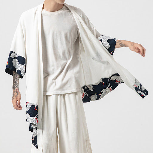 Title 6, Summer Chinese Style Mens Large Size Windbreak...