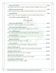 The Salad Studio menu 3