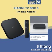 Xiaomi Tivi Box Mibox S 4K (Android 8.1) Bản Quốc Tế