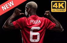 Paul Pogba HD Wallpapers Soccer New Tab Theme small promo image