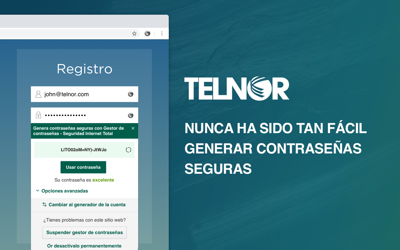 Gestor de contraseñas - Telnor Preview image 4