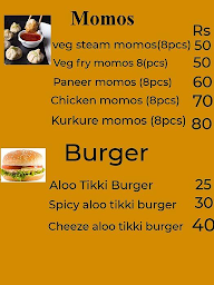 Hunger's Hub menu 1