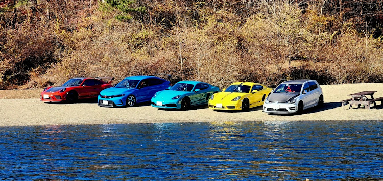 シビックタイプRの秋のツーリング・富士五湖めぐりに関するカスタム事例の投稿画像2枚目