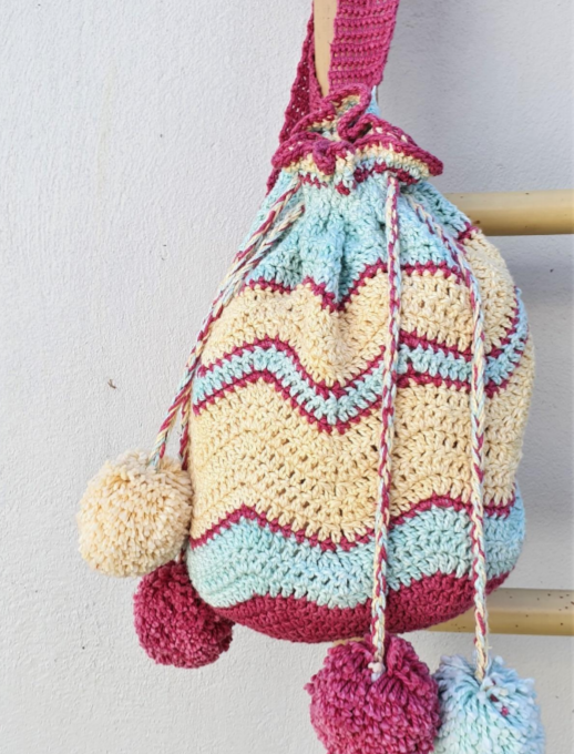 Crochet Backpack Free Patterns for Big Kids&Adults