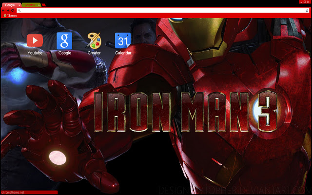 Iron Man 3 chrome extension