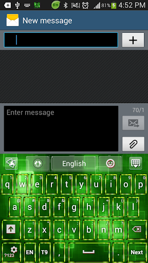 免費下載個人化APP|ネオングリーンGOキーボードのHDテーマ app開箱文|APP開箱王