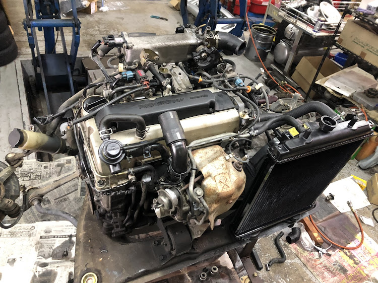 ミラジーノのエンジン載せ替え・L902s・JB-DET・4発ターボに関するカスタム事例の投稿画像2枚目