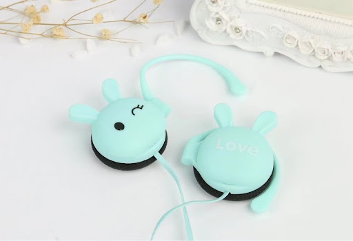 Title 3, Creative Cartoon Adorable Rabbit Music Headset ...
