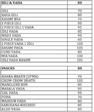 Pankaj's Sambar The Veg Spread menu 1