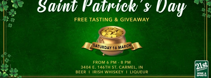 Indianapolis-St-Patrick’s-Day-Free-Tasting-And-Giveaway