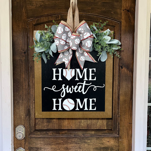 Title 3, Baseball Summer Front Door Decoration Garland, ...