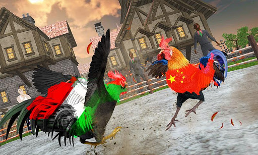 Screenshot Farm Rooster Fighting Chicks 2