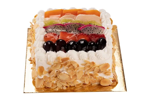Fresh Fruit Custard Premium Cake