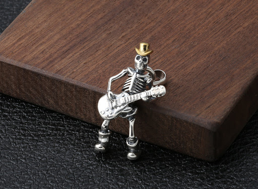 Title 9, Retro Schedel Hanger Rock Punk voor Heren en Da...