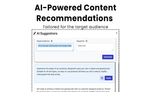 CustomFit.ai website A/B test & personalize