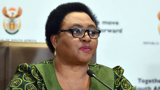 Agriculture, land reform and rural development minister Thoko Didiza.