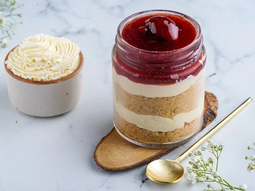 Strawberry Cheesecake Jar