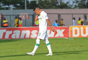 Gaston Sirino leaves the field after seeing red. 