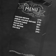 Amma Biriyani menu 2