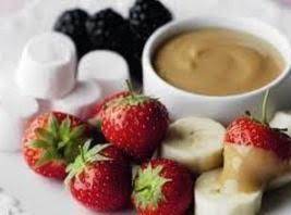 Dulce de Leche Fondue  Only 2 Ingredients!