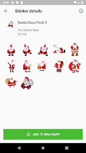 Santa Claus Stickers for Whatsapp - WAStickerApps(圖6)-速報App