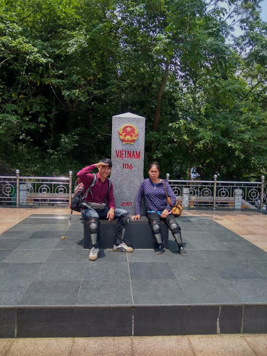 Các hình ảnh đi phượt cùng “người yêu tiền kiếp” được Sơn chia sẻ trên cộng đồng mạng.