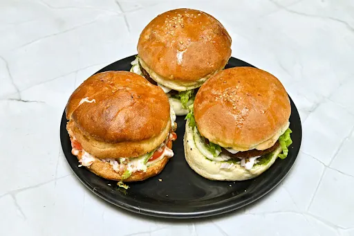 Combo 12 - Buy 3 Veg Burger