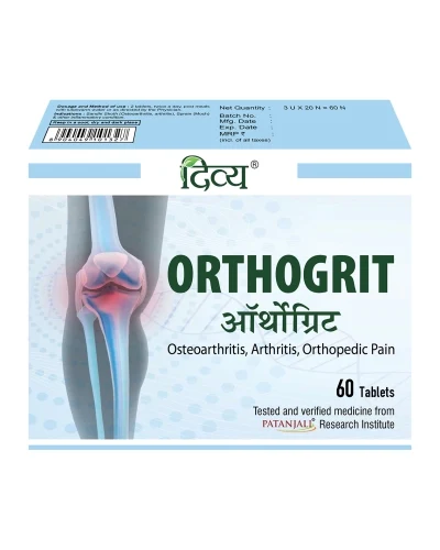 Patanjali Divya Orthogrit Tablet 60 N - 41 gm