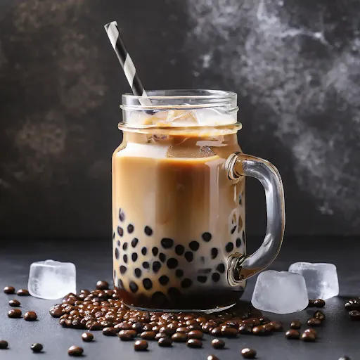 Bubble Coffee [450 Ml, Mason Jar]