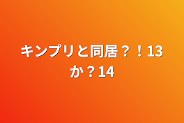 キンプリと同居？！13か？14