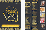 Shake & Take menu 1