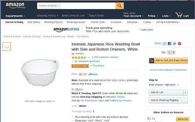 Obvious Amazon Sellers chrome extension