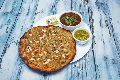 Mixed Veg Cheese Kulcha