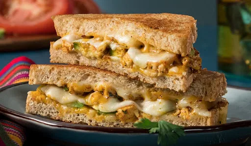 Cheesy Bbq Chicken Sandwich