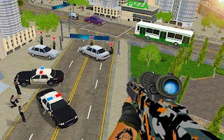 Modern City Sniper FPS Games Screenshot