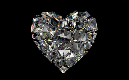 Diamond Hearts Live Wallaper