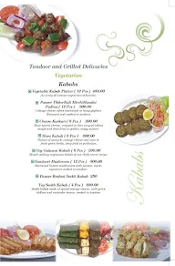 Zaika by Gemini Continental Hotel menu 2