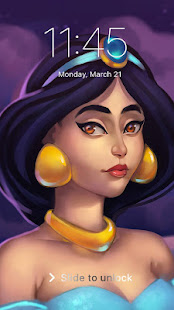 Jasmine Arabian Princess Locker Pattern AppLock(圖2)-速報App